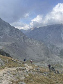 Foto von Dietrich Pinhammer entlang der Tour