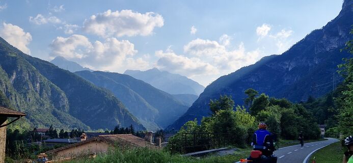 Foto von Utassy Tóth Johanna entlang der Tour