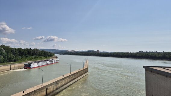Fotografia z Claudia Maurer na trase