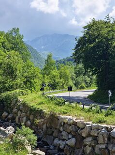 Foto von Fabrizi Mellano entlang der Tour