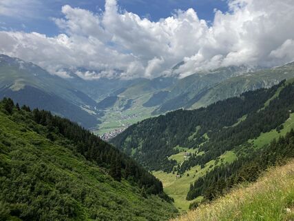 Foto von Martin Würsch entlang der Tour