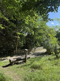 Foto de Lea Ortmann a lo largo del recorrido