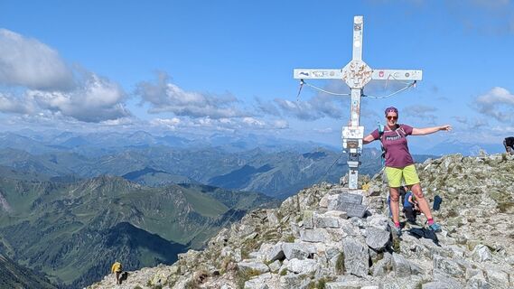 Foto von Martin Londgin entlang der Tour