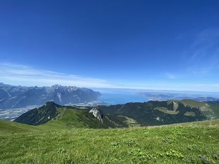 Foto von Francois Kalbermatter entlang der Tour