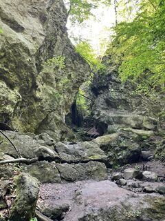 Foto von Lili Bártfai entlang der Tour