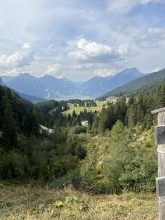 Foto von Verena Haßler entlang der Tour