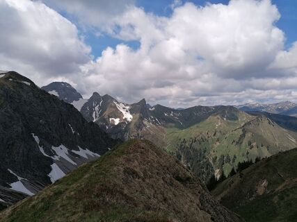 Ausblick auf dem Weg zum Toblermann