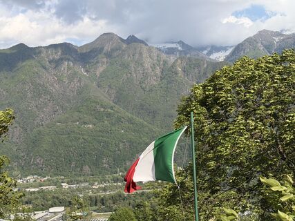 Photo de Hans-Peter Arnold le long du parcours