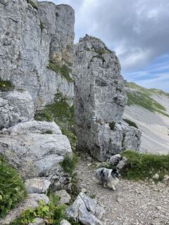 Foto von Bettina Duldner entlang der Tour