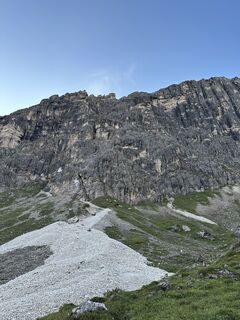 Photo de Nike Rieker le long du parcours