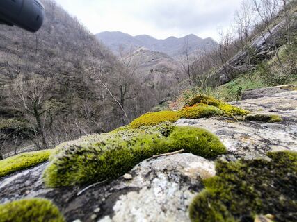 Foto von Mirco moretti entlang der Tour