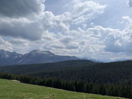 Foto von Heinz Sperl entlang der Tour