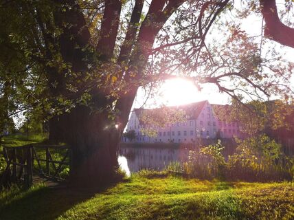Abendstimmung am Kloster Wald