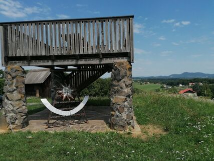 Sonnenuhr am Saziani