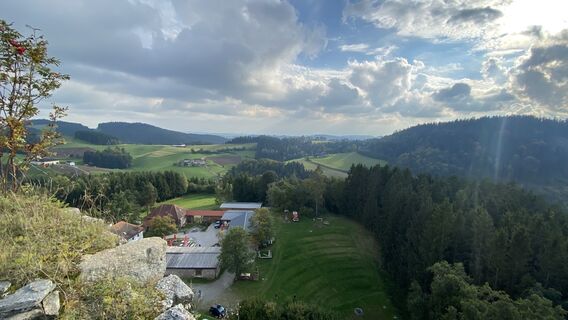 Foto von Harald Dauwa-Stummer entlang der Tour