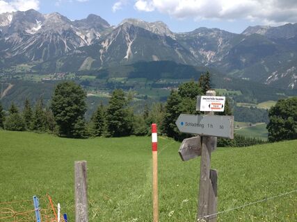 Wanderweg Nr. 50 beim Wieslechnerhof