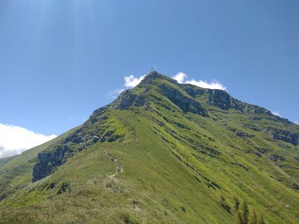 Photo de Alessandro Tarantola le long du parcours