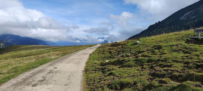 Foto von Tanya Mayer entlang der Tour
