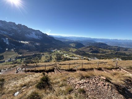 Foto von Chris Laine entlang der Tour