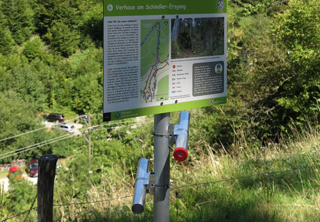 Zahlreiche Schautafeln