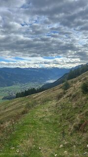 Photo de Johann Pegrin le long du parcours
