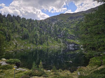 Foto de Olaf Schmidt a lo largo del recorrido