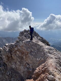 Fotografia z Nicola Biancardi na trase