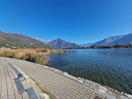 Photo de Cristian Mario Rota le long du parcours