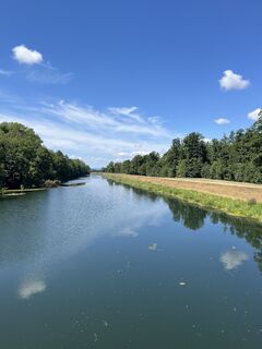 Foto von Karin Fey entlang der Tour