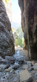 Foto von Sabrina Leitner entlang der Tour