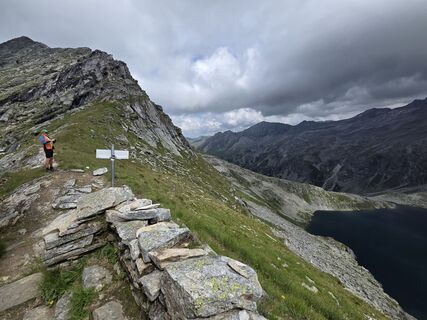 Photo de Gerti Bärnthaler le long du parcours