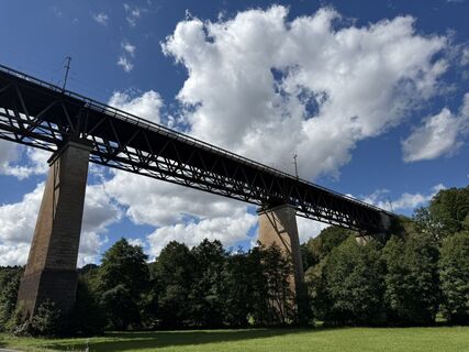 Foto von Norbert Herbig entlang der Tour