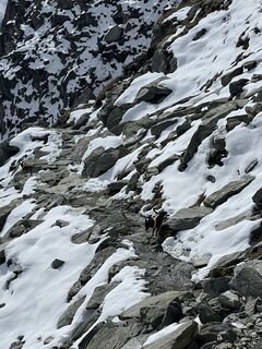 Foto de Babs Moergeli a lo largo del recorrido