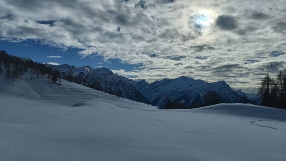 Fotografia z Valerio Masiero na trase