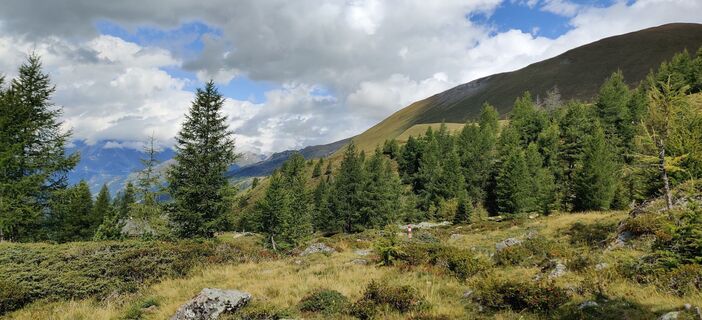 Foto von Andrea Flechl entlang der Tour