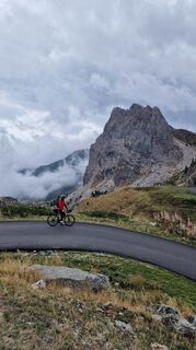 Foto von Fabrizi Mellano entlang der Tour