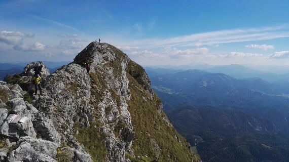 Am Rauhen Kamm - Blick zurück