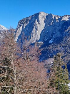 Zdjęcie z Johanna Bachlechner wzdłuż trasy