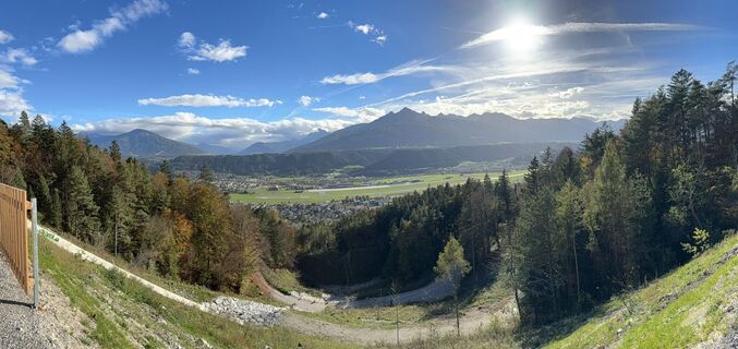 Photo de Michael Hohensinn le long du parcours