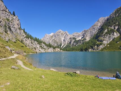 Foto von Roger Stahl entlang der Tour