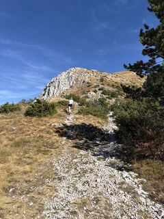 Photo de Flo le long du parcours