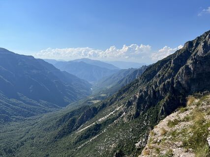 Foto von Nicola Biancardi entlang der Tour