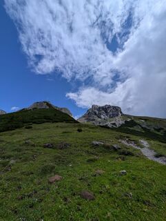 Foto von Phil entlang der Tour