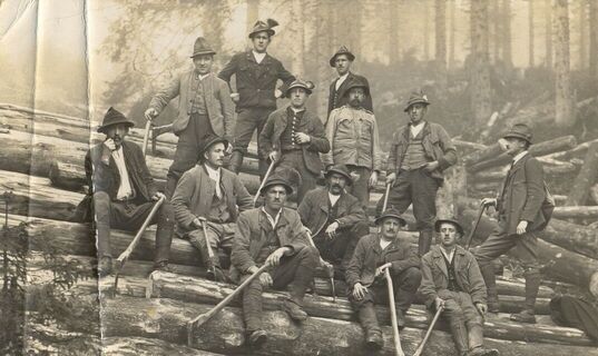 Zauchnerpaß im Asand 1924