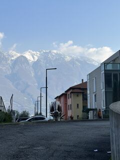 Photo de Agnese Martinelli le long du parcours
