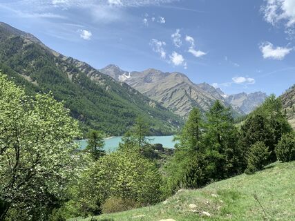 Foto von Toni Lerda entlang der Tour