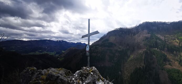 Foto von Klaus Lehner entlang der Tour