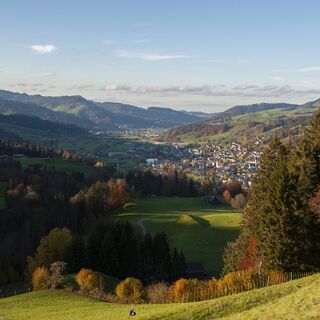 Blick auf Ebnat-Kappel