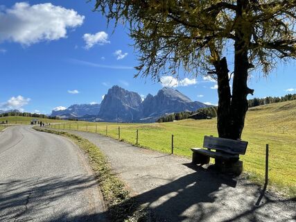 Foto von Klaus Tipotsch entlang der Tour