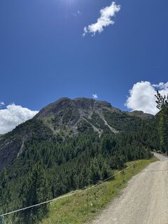 Foto von Bartli Margadant entlang der Tour